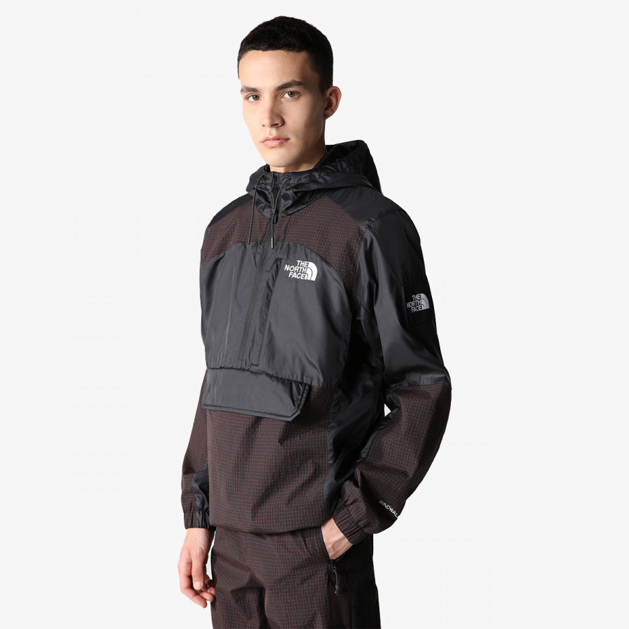 THE NORTH FACE JAKNA M CONVIN ANORAK TNF BLACK/HORIZON RED 