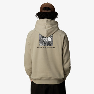 THE NORTH FACE KAPUCAR M RAGLAN REDBOX HOODIE GRAPHIC INFILL 