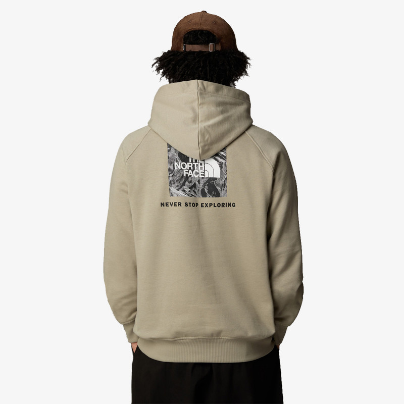 THE NORTH FACE KAPUCAR M RAGLAN REDBOX HOODIE GRAPHIC INFILL 
