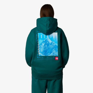 THE NORTH FACE KAPUCAR U AXYS OVERSIZED HOODIE 