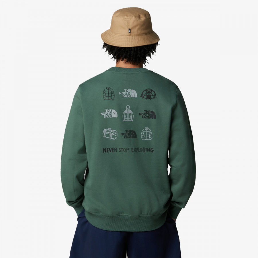 THE NORTH FACE KAPUCAR Men’s Outdoor Graphic Crew 