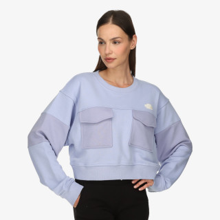THE NORTH FACE KAPUCAR W TERRY OVERSIZED CROPPED CREW 