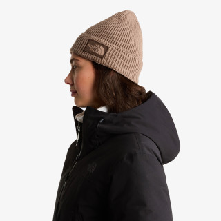 THE NORTH FACE KAPE TNF LOGO BOX CUFFED BEANIE 