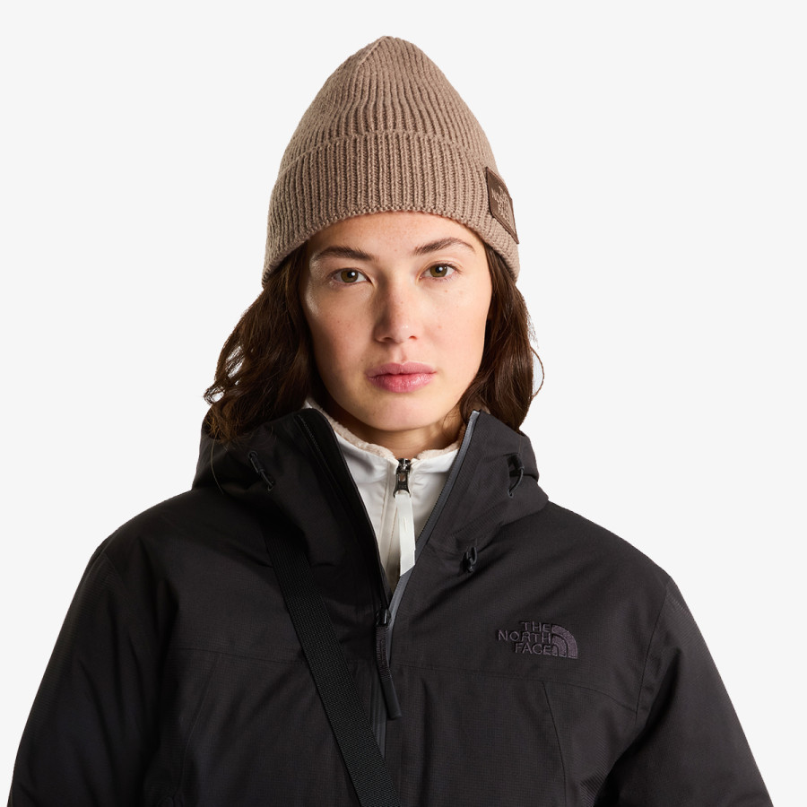 THE NORTH FACE KAPE TNF LOGO BOX CUFFED BEANIE 