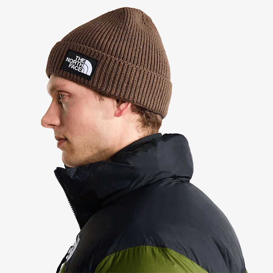 THE NORTH FACE KAPE TNF LOGO BOX CUFFED BEANIE 
