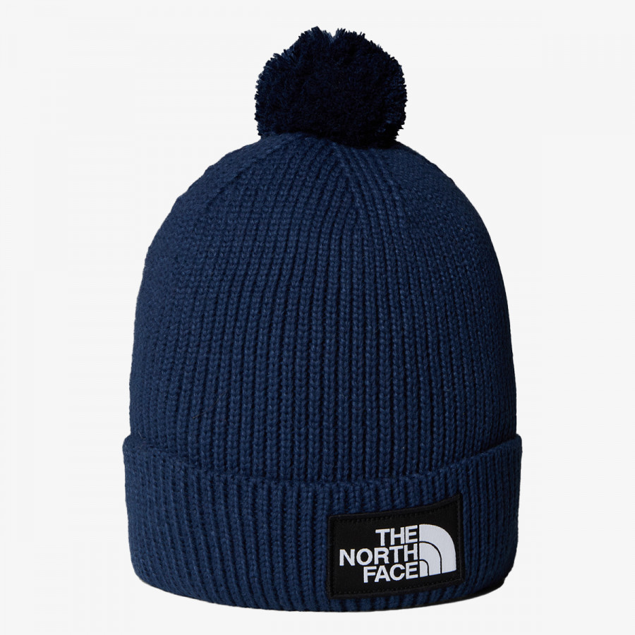 THE NORTH FACE KAPE TNF LOGO BOX POM BEANIE 