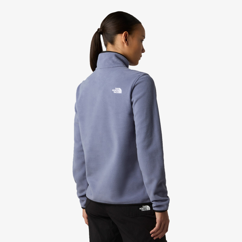 THE NORTH FACE PULOVER W GLACIER FLEECE 1/4 ZIP JACKET 