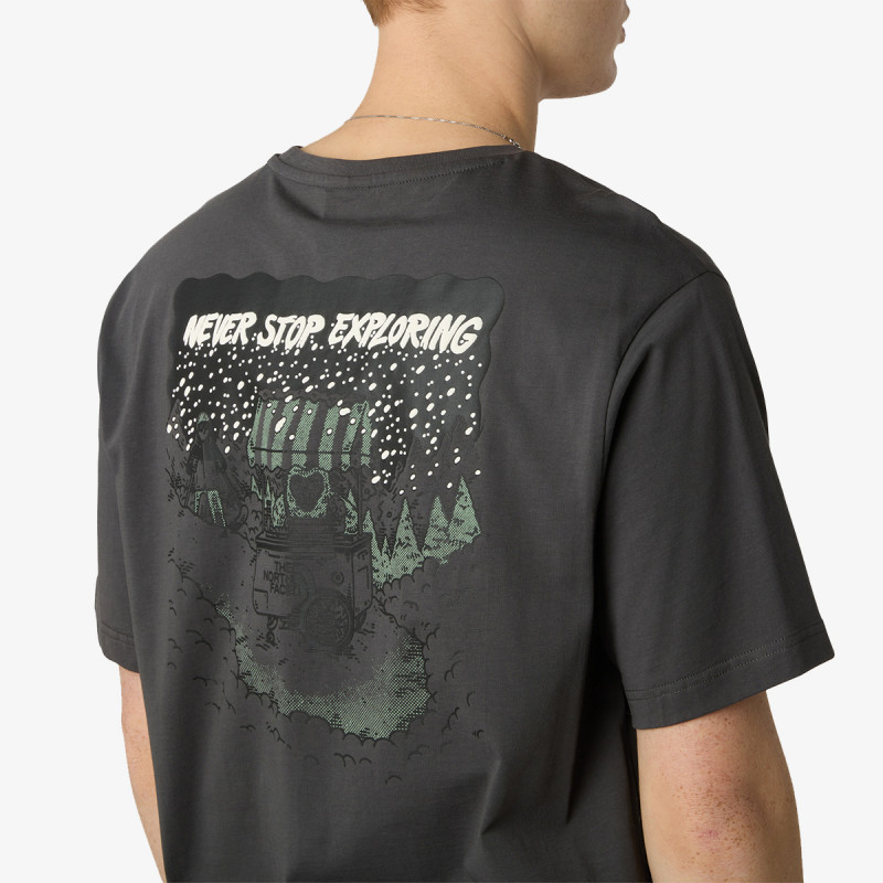 THE NORTH FACE KRATKA MAJICA U POWDER DAYS RELAXED S/S TEE-GRAPHIC 