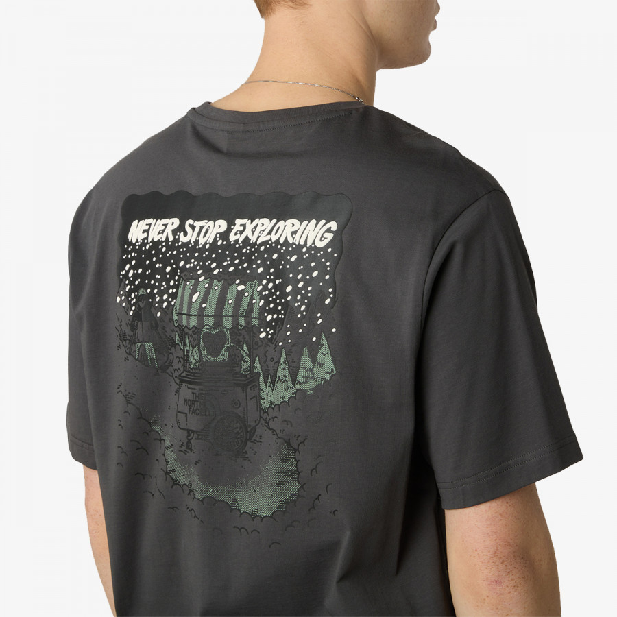 THE NORTH FACE KRATKA MAJICA U POWDER DAYS RELAXED S/S TEE-GRAPHIC 