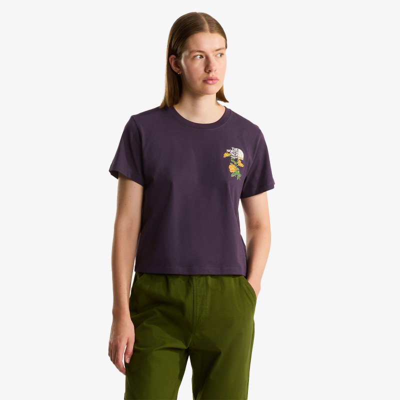 THE NORTH FACE KRATKA MAJICA FLORA EMBRO REGULAR SHORT SLEEVE TEE-G 
