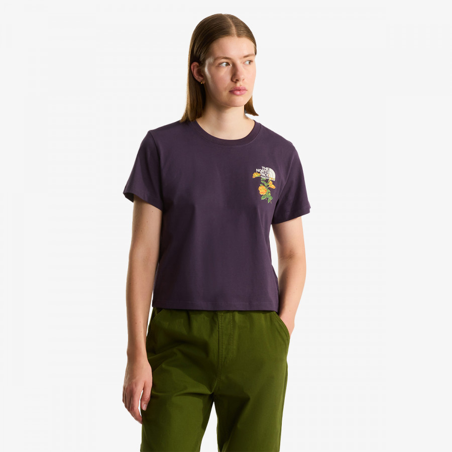 THE NORTH FACE KRATKA MAJICA FLORA EMBRO REGULAR SHORT SLEEVE TEE-G 
