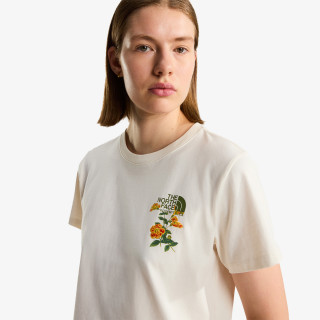 THE NORTH FACE KRATKA MAJICA FLORA EMBRO REGULAR SHORT SLEEVE TEE-G 