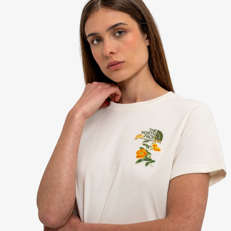 THE NORTH FACE KRATKA MAJICA FLORA EMBRO REGULAR SHORT SLEEVE TEE-G 