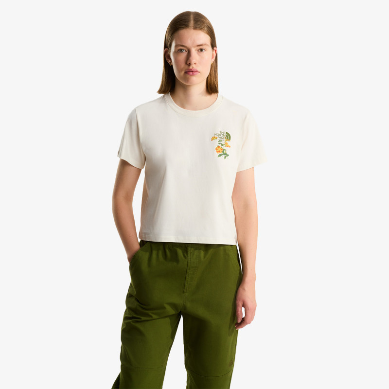 THE NORTH FACE KRATKA MAJICA FLORA EMBRO REGULAR SHORT SLEEVE TEE-G 
