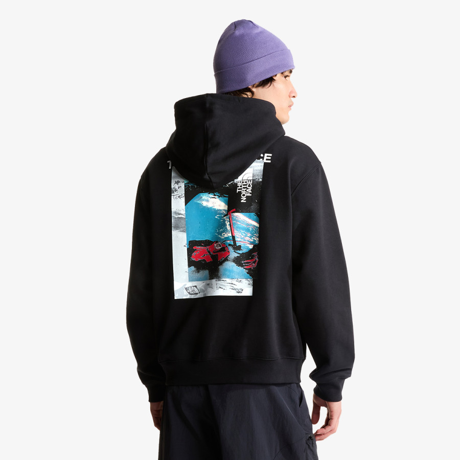THE NORTH FACE KAPUCAR M APEX '75 COLLAGE RELAXED HOODIE 