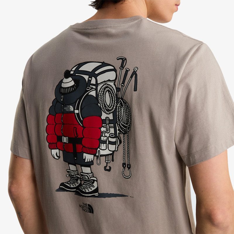 THE NORTH FACE KRATKA MAJICA U GEAR UP GET OUT RLX SS TEE-GRAPHIC 