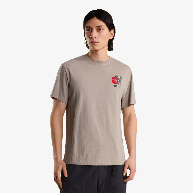 THE NORTH FACE KRATKA MAJICA U GEAR UP GET OUT RLX SS TEE-GRAPHIC 