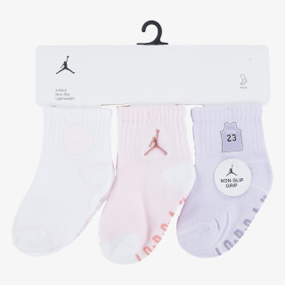 NIKE Nogavice JHN ICON PATCHES 3PK GRIPPER 