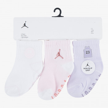 NIKE Nogavice JHN ICON PATCHES 3PK GRIPPER 