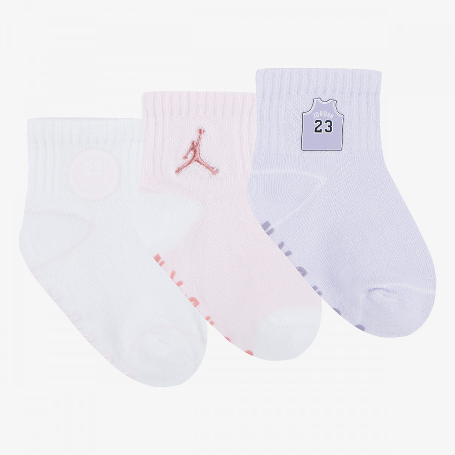 NIKE Nogavice JHN ICON PATCHES 3PK GRIPPER 