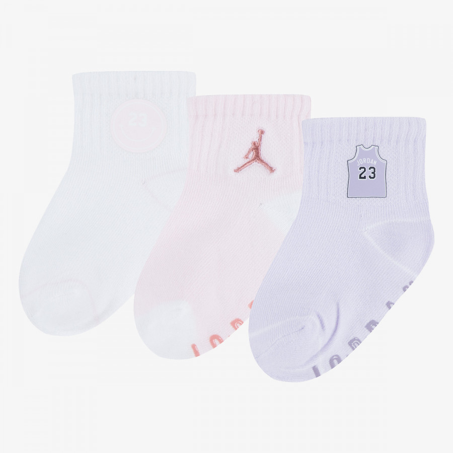 NIKE Nogavice JHN ICON PATCHES 3PK GRIPPER 