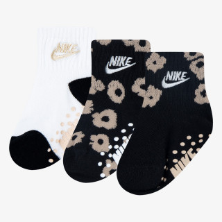 NIKE Nogavice NHG 3PK GIRLS GRIPPER SOCK 