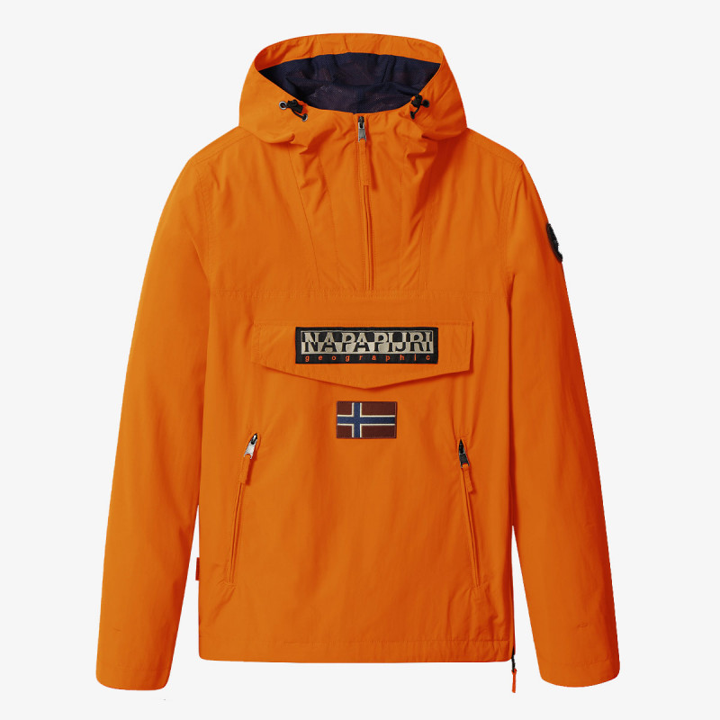 NAPAPIJRI JAKNA RAINFOREST S PKT 2 MARMALADE OR 