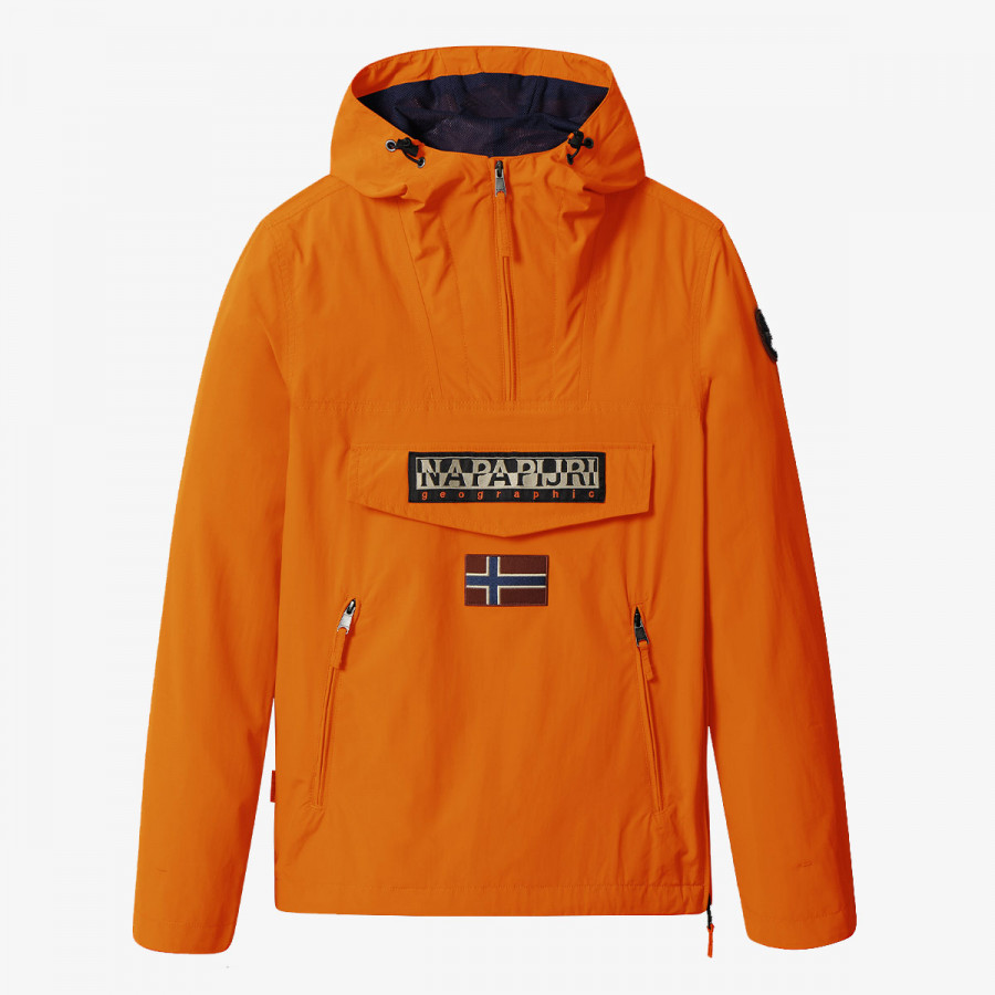 NAPAPIJRI JAKNA RAINFOREST S PKT 2 MARMALADE OR 