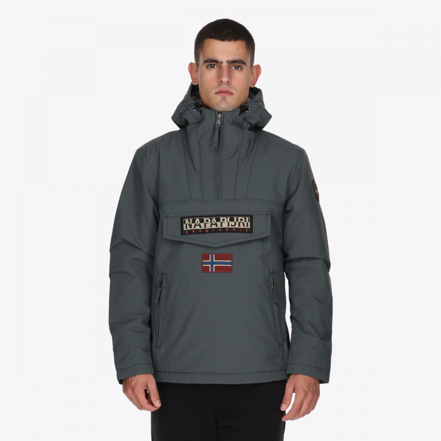 NAPAPIJRI JAKNA RAINFOREST POCKET 2 G1S GREEN URBAN 