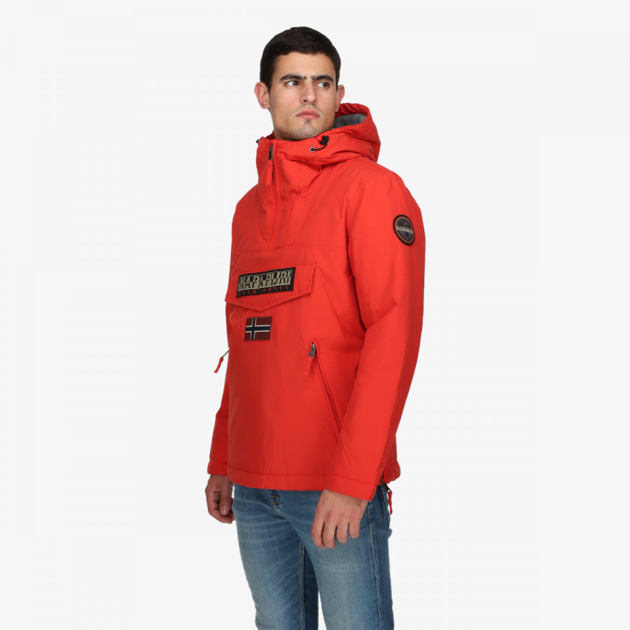 NAPAPIJRI JAKNA RAINFOREST POCKET 2 RED POPPY 