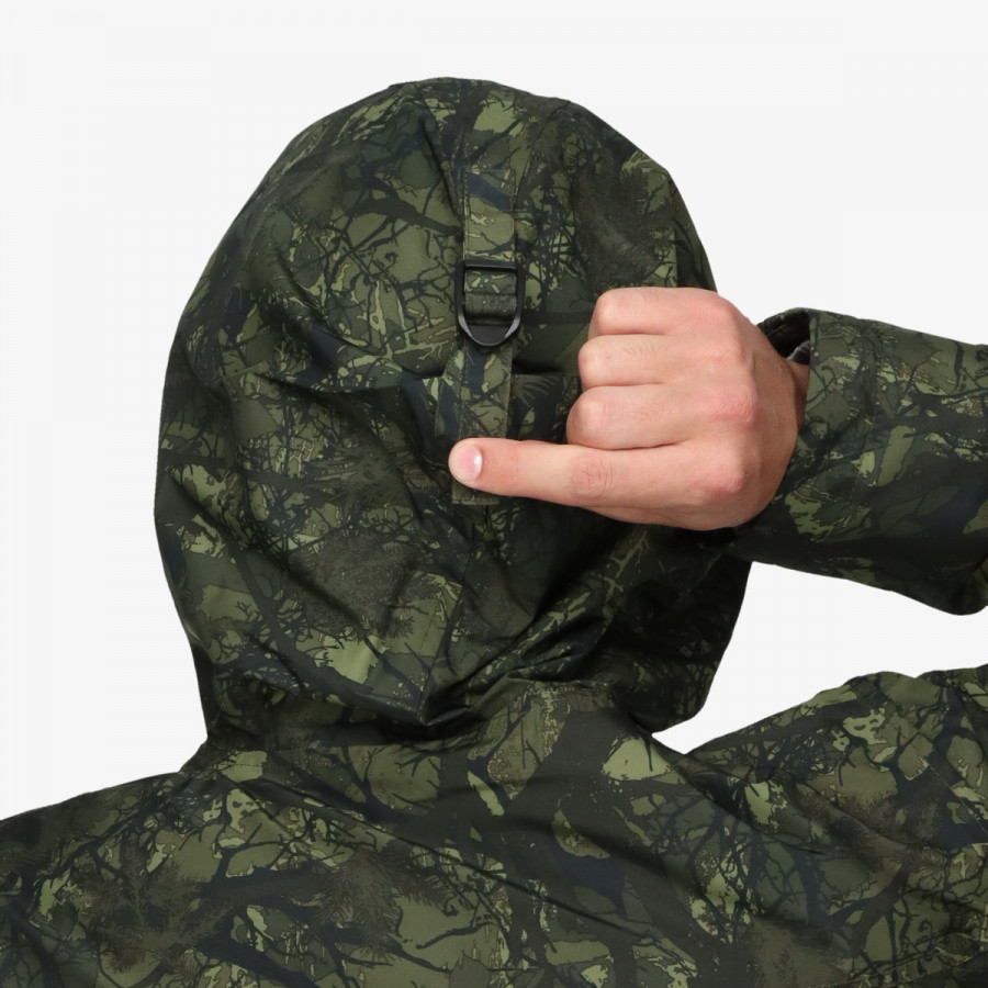 NAPAPIJRI JAKNA RAINFOREST PKT PRT 2 CAMO GREEN FBN 