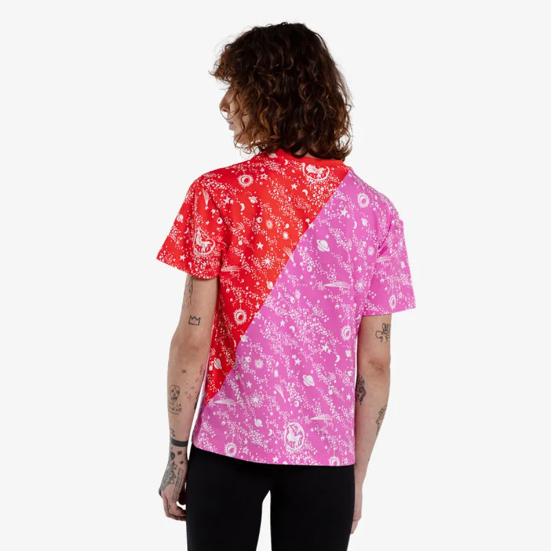 NAPAPIJRI Majice kratke S-FIORUCCI AOP W PINK STARS FK6 