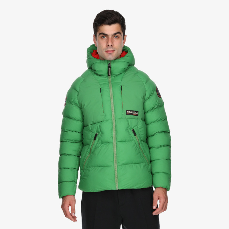 NAPAPIJRI JAKNA A-MOESA PUF G1T GREEN KELLY 