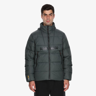 NAPAPIJRI JAKNA RF PUFFER OPEN G1S GREEN URBAN 