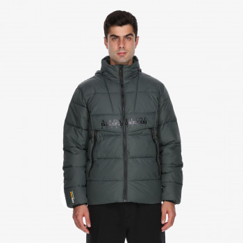 NAPAPIJRI JAKNA RF PUFFER OPEN G1S GREEN URBAN 