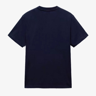 NAPAPIJRI KRATKA MAJICA S-BOX LOGO SS 176 BLU MARINE 