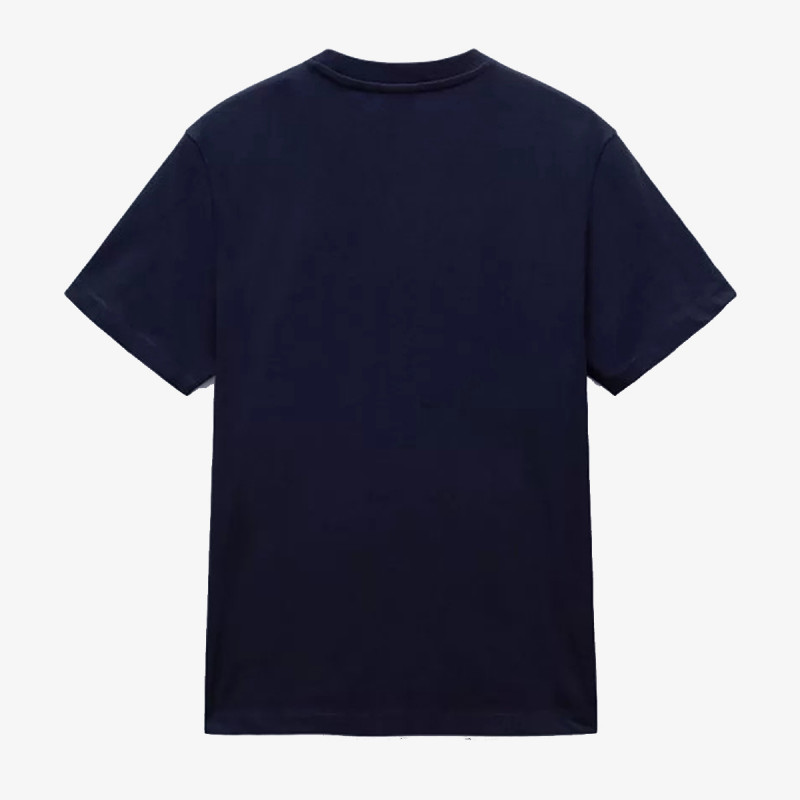NAPAPIJRI KRATKA MAJICA S-BOX LOGO SS 176 BLU MARINE 