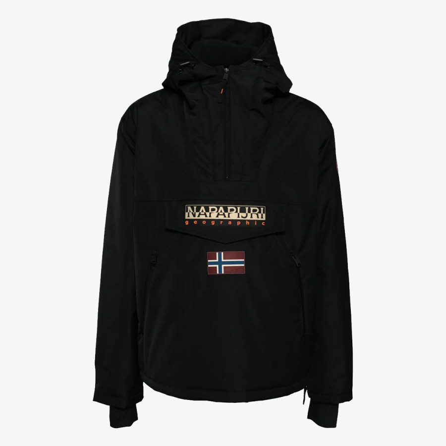 NAPAPIJRI JAKNA RAINFORESTNEXTBLACKBEAUTY 