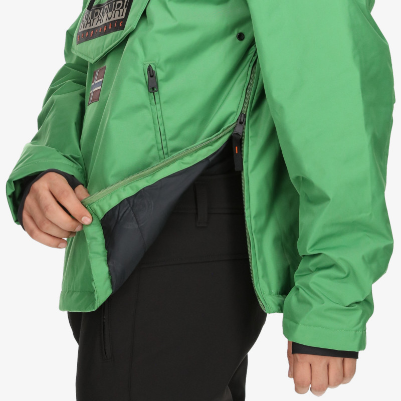 NAPAPIJRI JAKNA RAINFOREST NEXT G1T GREEN KELLY 
