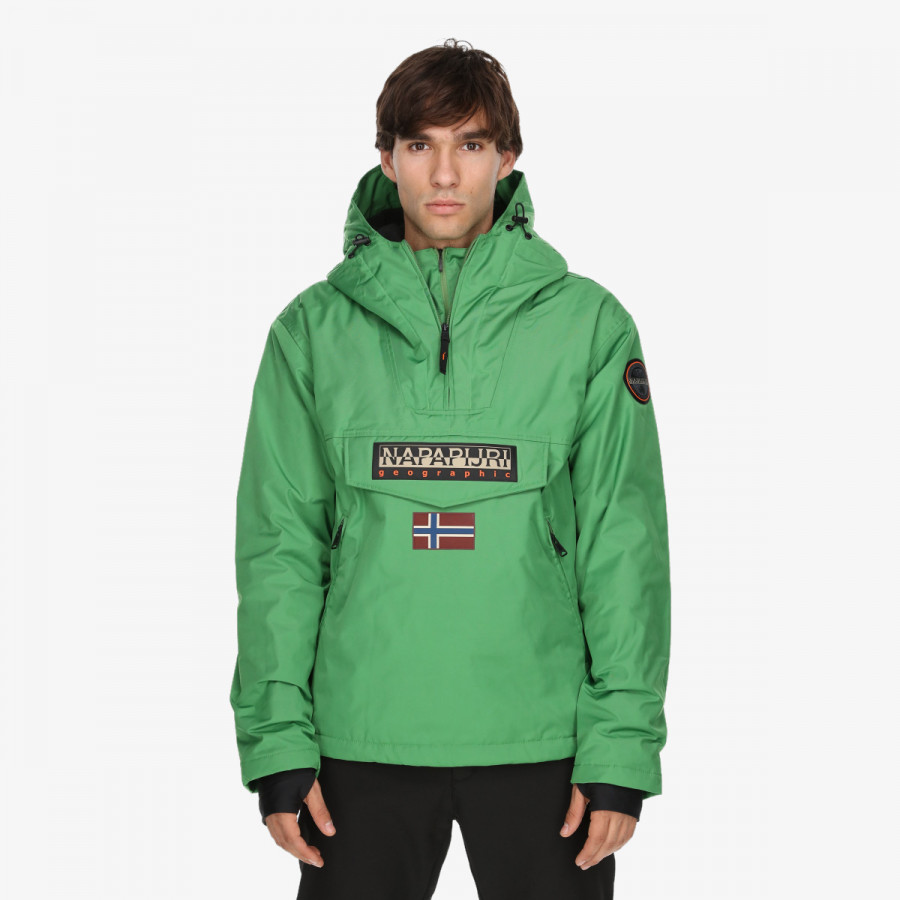 NAPAPIJRI JAKNA RAINFOREST NEXT G1T GREEN KELLY 