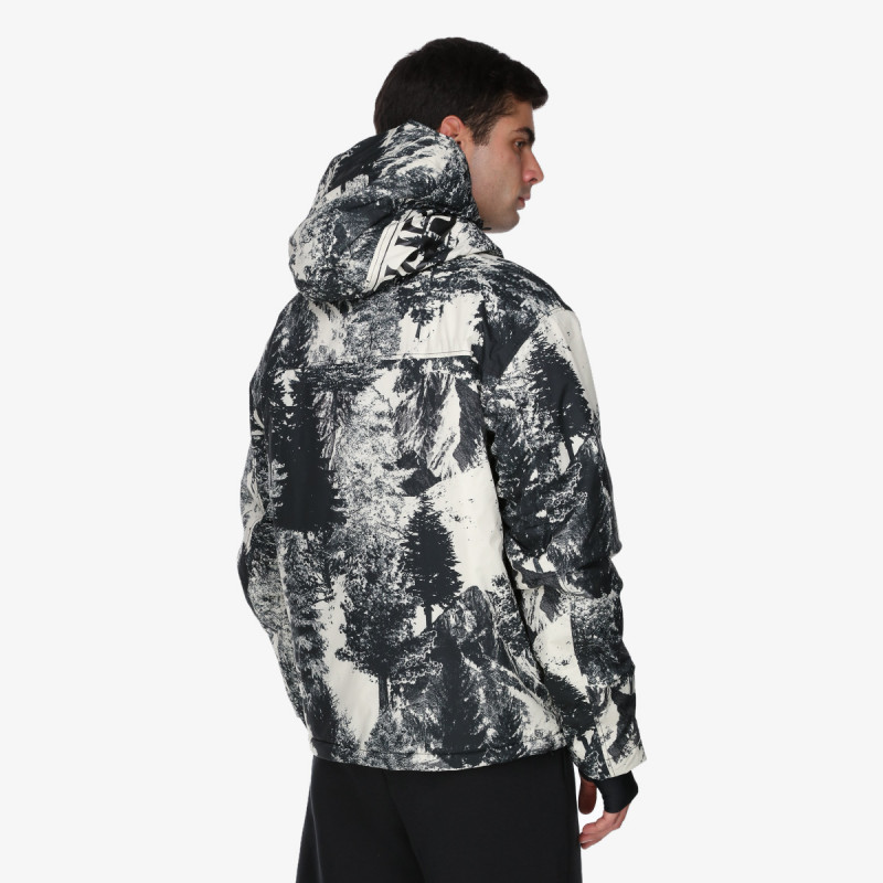 NAPAPIJRI JAKNA RAINFOREST NEXT AOP F9O AOP DET TR F9O 