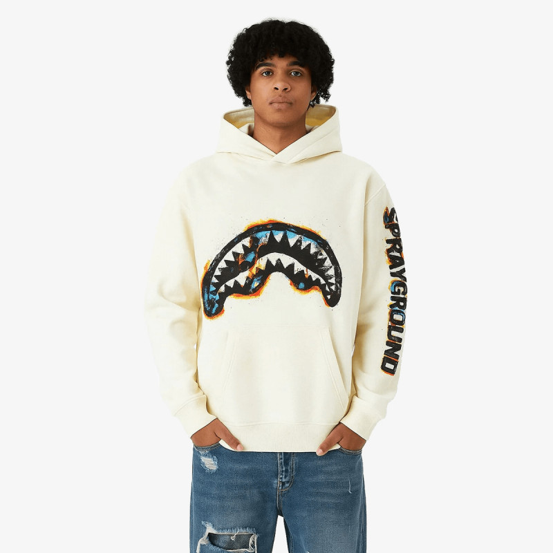 SPRAYGROUND KAPUCAR OXIDIZED SHARK HOODIE IVO