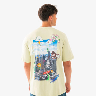 SPRAYGROUND KRATKA MAJICA CHARACTER INVASION T-SHIRT SAGE 