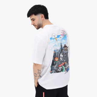 SPRAYGROUND KRATKA MAJICA CHARACTER INVASION T-SHIRT WHT 