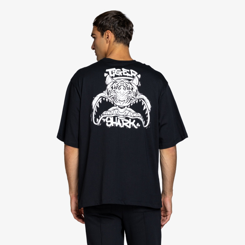 SPRAYGROUND KRATKA MAJICA TIGER SHARK BOXY T-SHIRT 