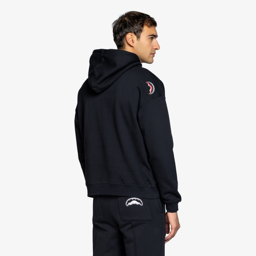 SPRAYGROUND KAPUCAR CITY SKYLINE COMFY HOODIE BLK 