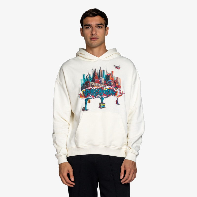 SPRAYGROUND KAPUCAR CITY SKYLINE COMFY HOODIE IVO 