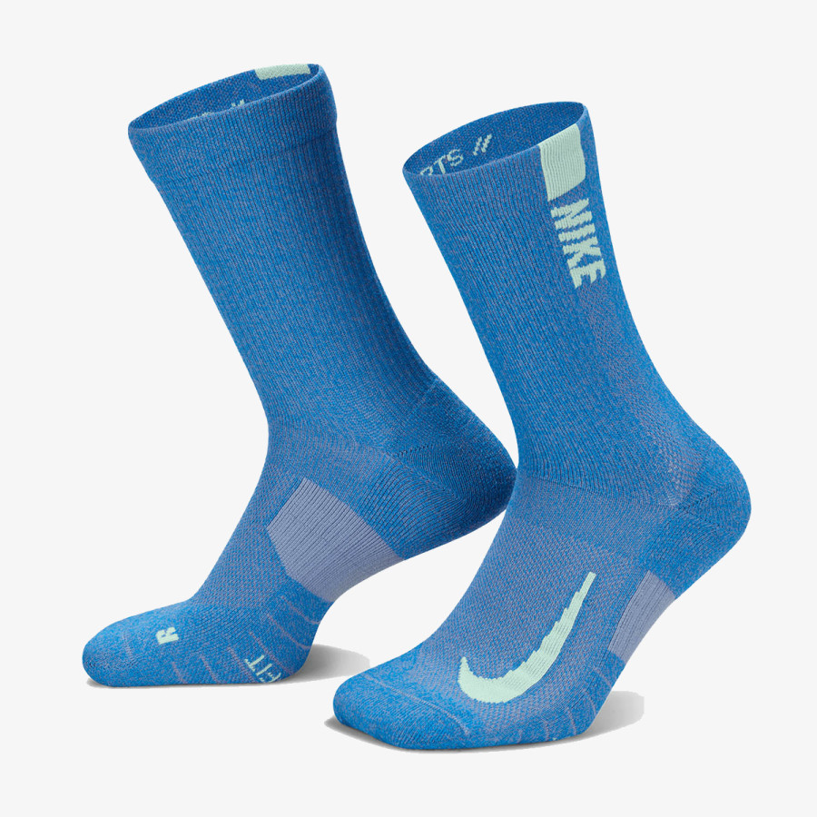 NIKE NOGAVICE U NK MLTPLIER CRW 2PR - 144 