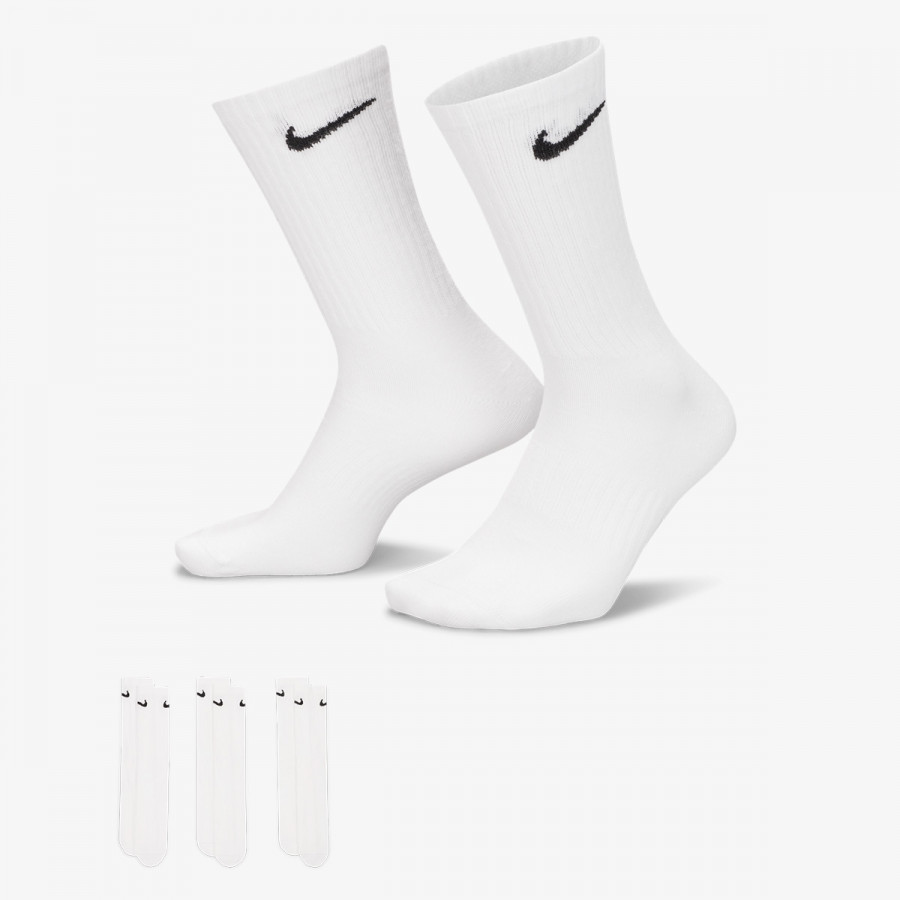 NIKE U NK EVERYDAY LTWT CREW 3PR 