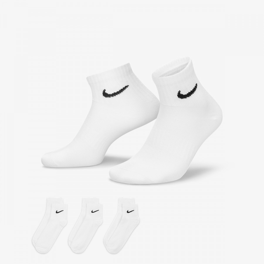 NIKE U NK EVERYDAY LTWT ANKLE 3PR 